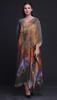 Phagun Длинный кафтан Owl Jungle Maxi Dress Beach Swimwear Cover up Womens