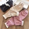 Harem Pants Corduroy Children Outfits Tracksuit Winter Cotton Trousers Kids Outwear Pants Boys Girls Casual Warm Loose Pants