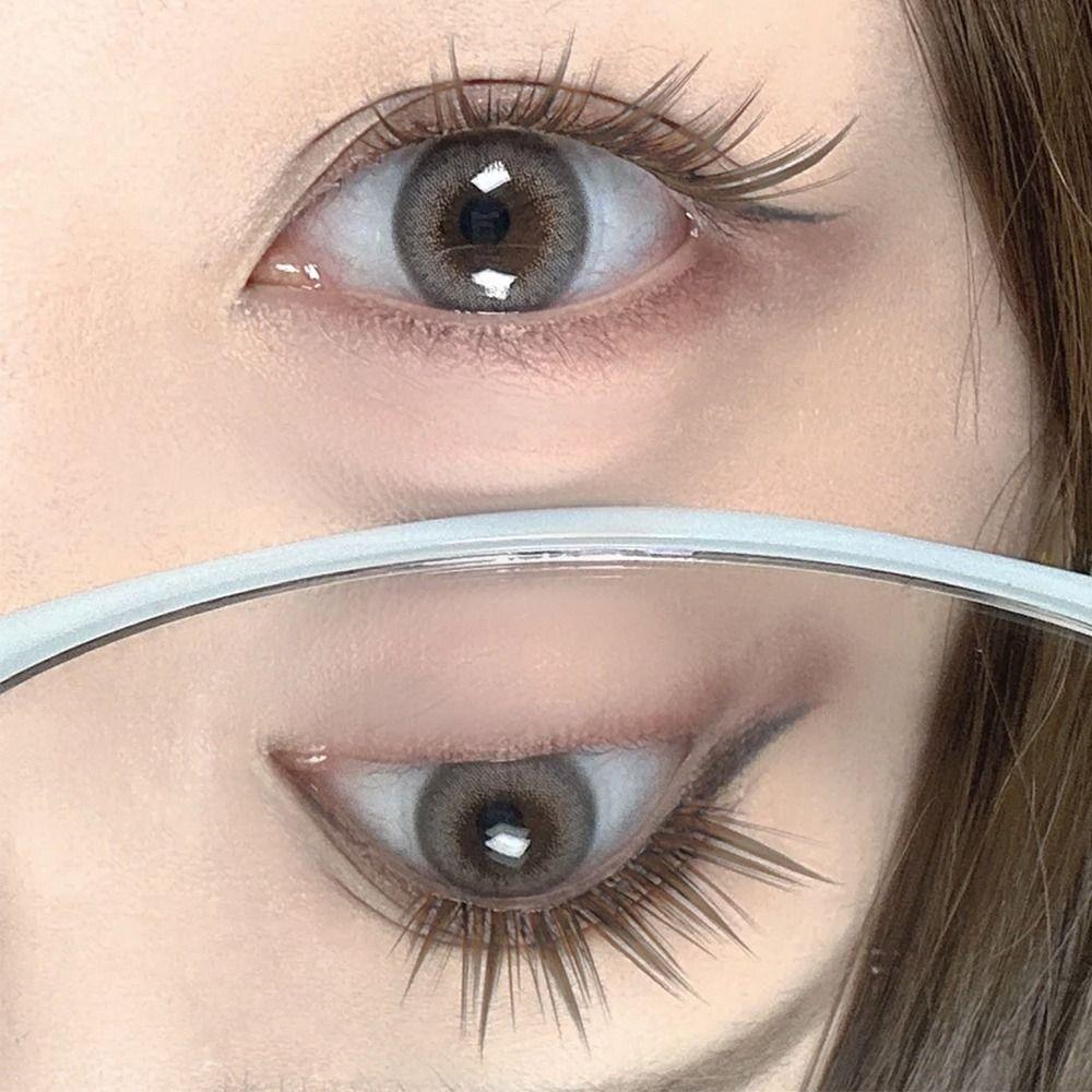 DIY Brown Lash Clusters Cat Eye Style Individual Lashes Women Eye Lashes Eyelash Extension