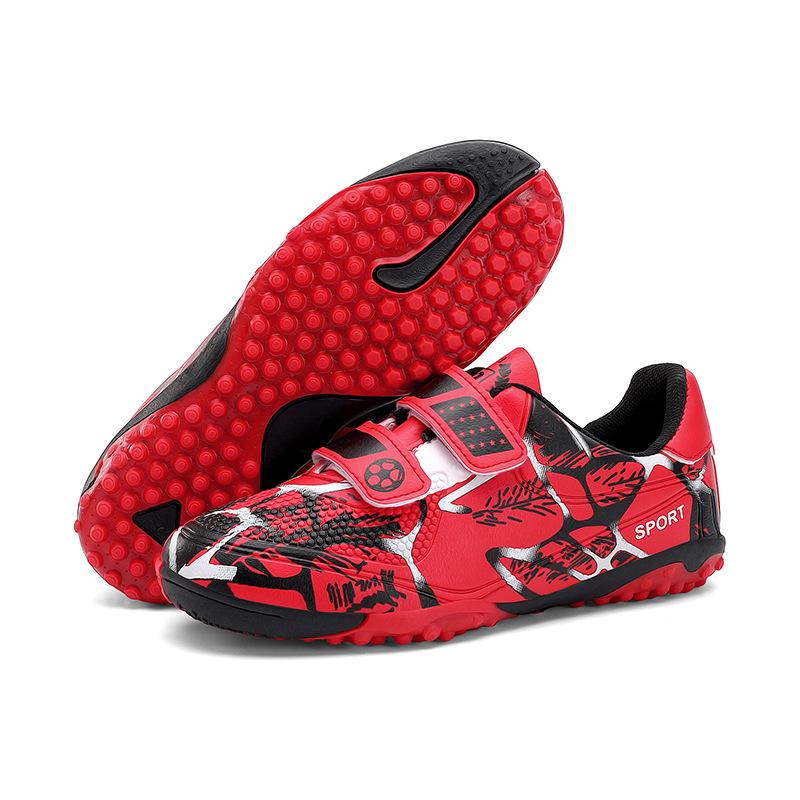 Новые детские футбольные бутсы с низким верхом, длинные шипы, сломанные шипы, мужские и женские соревновательные тренировочные профессиональные кроссовки Jinjiang