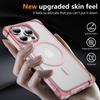 For iPhone 16 Pro Max Case Compatible with MagSafe Reinforced Corners TPU+Acrylic Back Cover