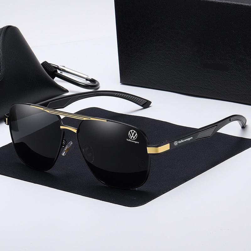 Для автомобиля VOLKSWAGEN VW Высококачественные повседневные солнцезащитные очки Volkswagen R GTI Golf Tiguan Touareg Arteon Passat Jetta Polo Magotan Мужские Женские