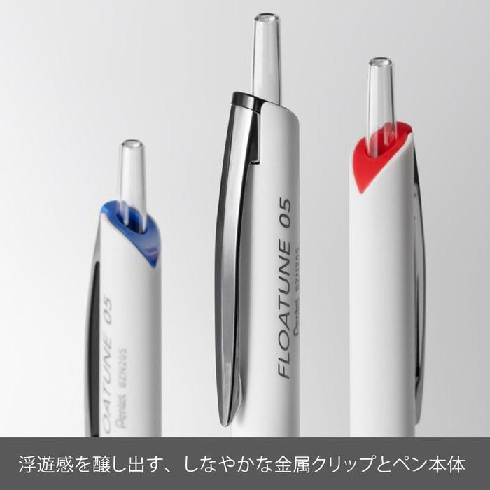 Шариковая ручка Pentel Flowtune 0,5 мм Красная 10 шт. BZN205-B