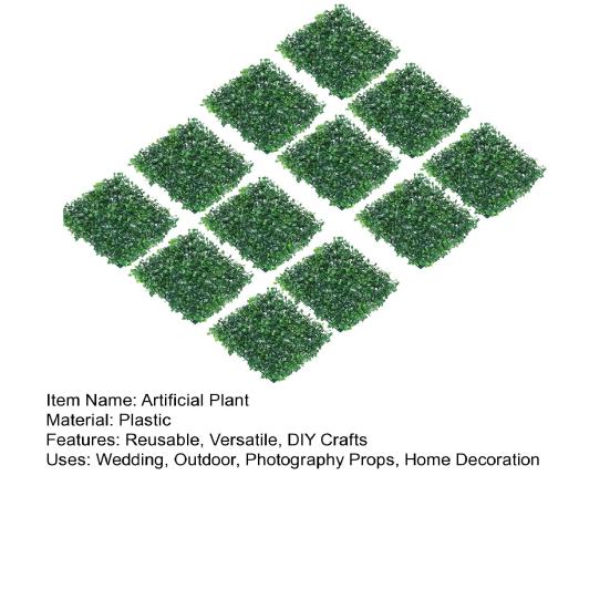 6/12 шт. искусственные растения настенные реалистичные многоразовые украшения для дома не требуют ухода натуральный стиль DIY ремесла гостиная свадьба вечеринка декор