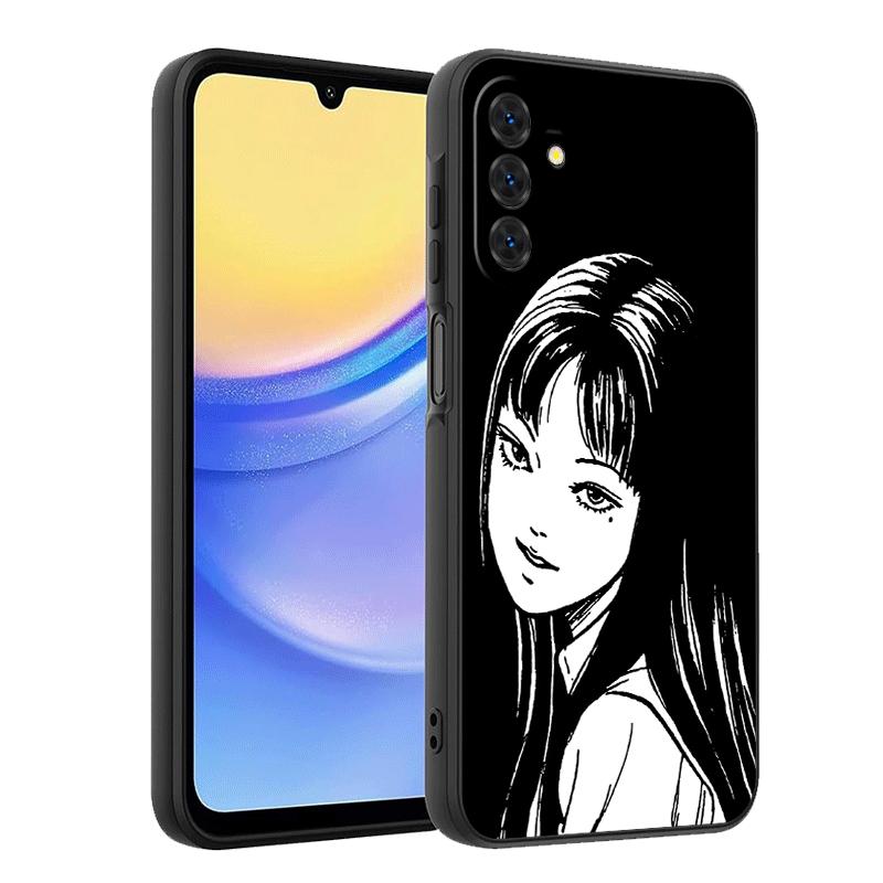 Японский Хоррор Аниме Мягкий Чехол для Телефона для Samsung A17 A37 A57 A16 A26 A36 A56 A15 A25 A35 A55 A14 A24 A34 A54 A13 A23 A33 A53 A5
