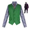 Dark Knight Joker Clown Costume With Shirt Vest Tie Set For Halloween Cosplay