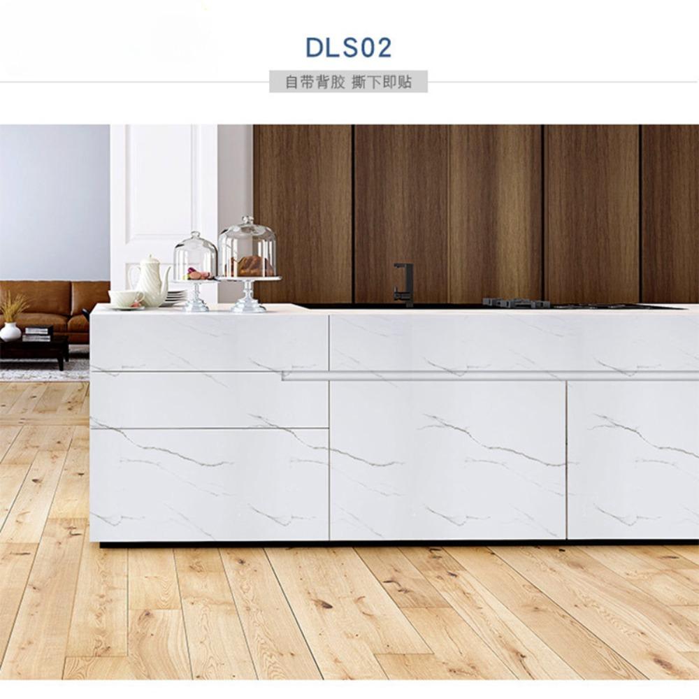 Мраморные наклейки на кухню из алюминиевой фольги Маслостойкие водонепроницаемые самоклеящиеся обои ПВХ Наклейки на стену в ванной комнате Контактная бумажная пленка