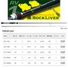 Major Craft Rockfish Rod Rock Liver 1G Light Game Модель Tubular Модель RVL1-T862MH