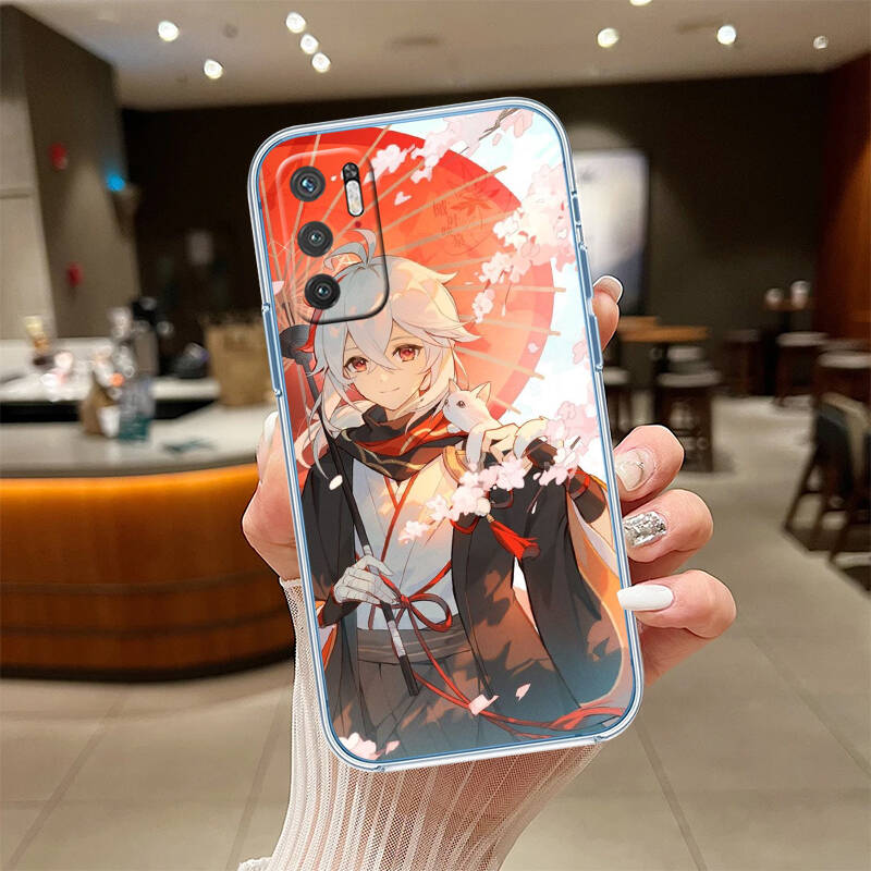 Милый чехол для телефона Genshin Impact для Motorola G14 G15 G24 G30 G31 G32 G34 G41 G42 G51 G52 G50 G60S G60 G62 G72 G71 G73 G84 G85 G200 E32