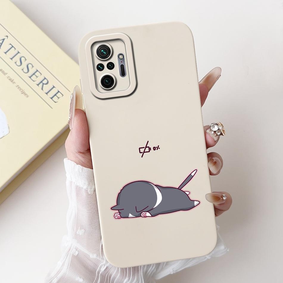 For Xiaomi Redmi Note 10 Pro Cute Panda Rabbit Cartoon Soft Silicone Case For Redmi Note 10 Pro 4G Shockproof Phone Cases