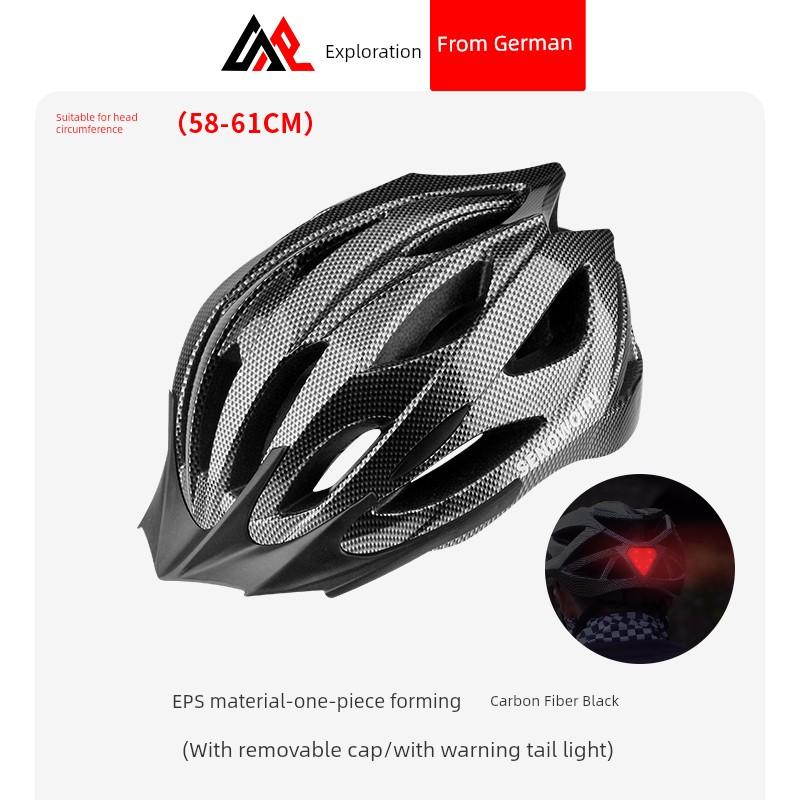 Bicycle Helmet with Goggles, One-Piece Safety Helmet, Men's and Women's Cycling Protective Helmet, Mountain Bike and Road Bike Equipment