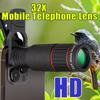 32X Telephoto Mobile Phone Telescope Zoom Lens High-definition Concert Viewing and Shooting Equipment