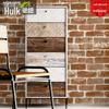 "Самоклеящиеся водонепроницаемые обои из ПВХ толщиной 3 м с кирпичным узором": «Ретро-дизайн из красного кирпича для ресторанов и реконструкций»