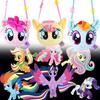 Little My Pony Friendship Is Magic Plush Crossbody Handbag Single Bag Shoulder