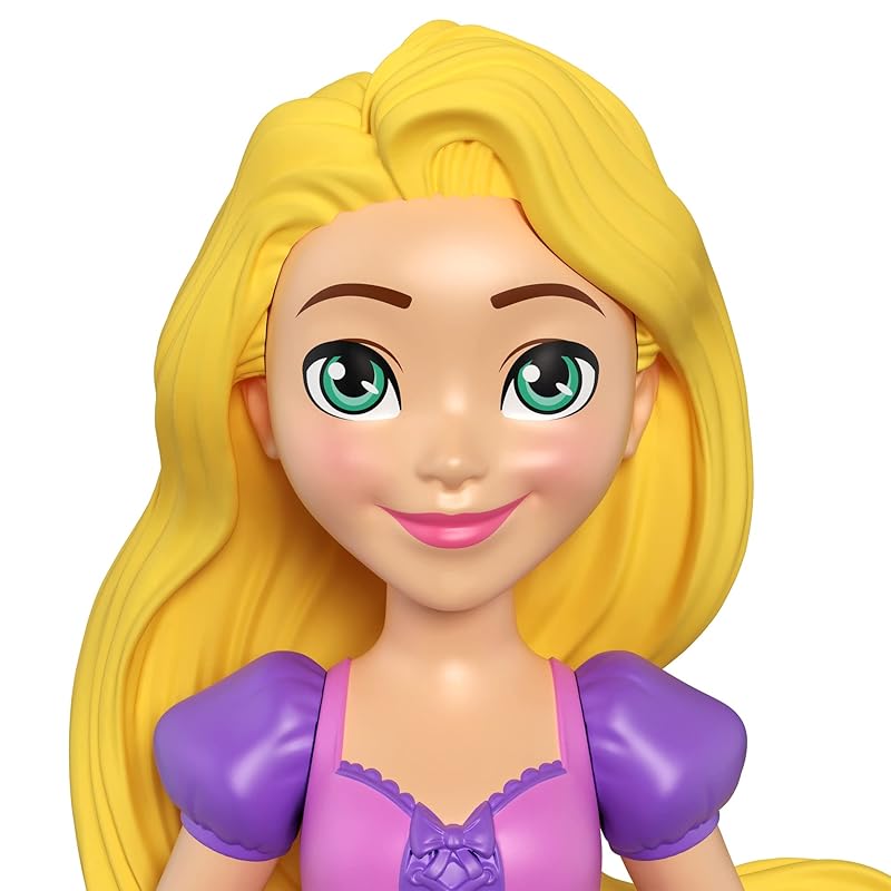 Mattel Disney/Disney Princess Принцесса) Рапунцель/Максимус (Мини-кукла) [Кукла-переодевалка/игровой набор ] [3 года~] HLW84
