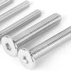 Non-Standard 304 Stainless Steel Flat Head Hexagon Screws, Thin Flat Head, Sizes M3/M4/M5