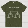 How To Fix Stuff DIY Guide Cotton Summer Casual Cool Loose T-Shirt