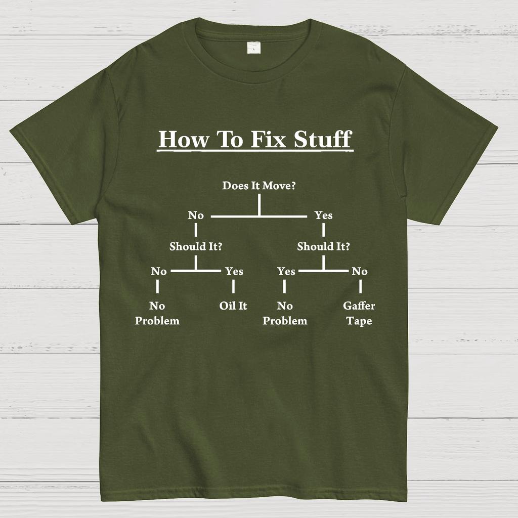 How To Fix Stuff DIY Guide Cotton Summer Casual Cool Loose T-Shirt