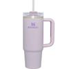 STANLEY H2.0 Vacuum Quencher, 0.88L, Orchid Design, Insulated, Durable, with Straw, for Summer, Outdoor Use, Dishwasher Safe, Warranty Included