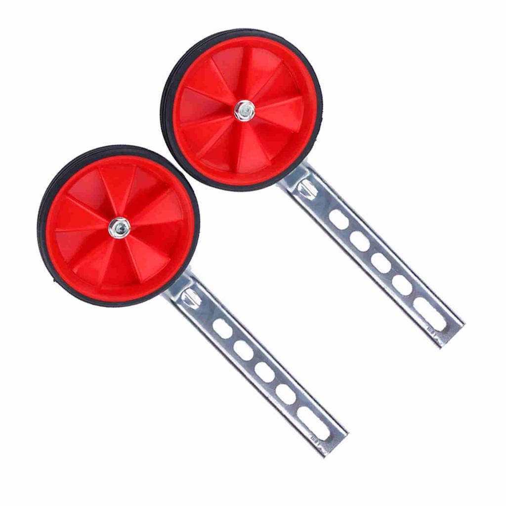 Стабильные детские велосипедные стабилизаторы Колеса для обучения велосипеду Универсальные безопасные 12?20" дюймов, красный