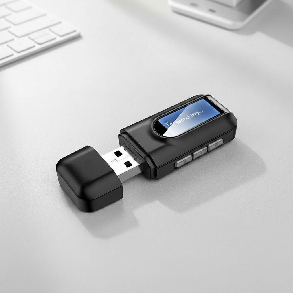 Bluetooth 5.0 Adapter Wireless Audio Receiver Transmitter for Car PC TV USB Adapter HD Sound