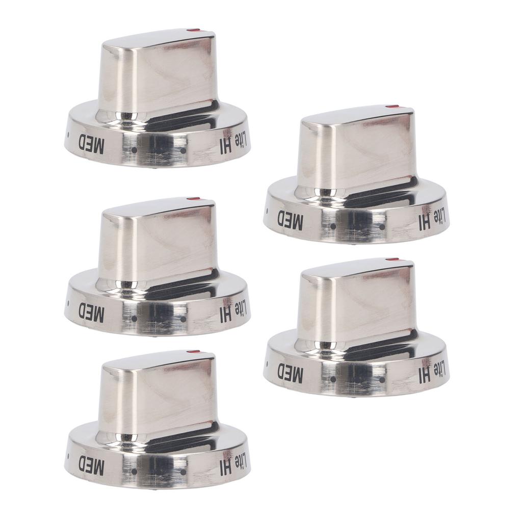 5 шт. Крышка ручки газовой плиты, ручки управления из нержавеющей стали для DG64?00472A ДГ64?00473А