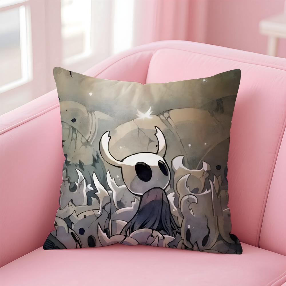 H-Hollow KnightS Наволочка для подушки Домашняя и автомобильная Многоцелевая наволочка - Двусторонняя, Мягкая и прочная для повседневного использования