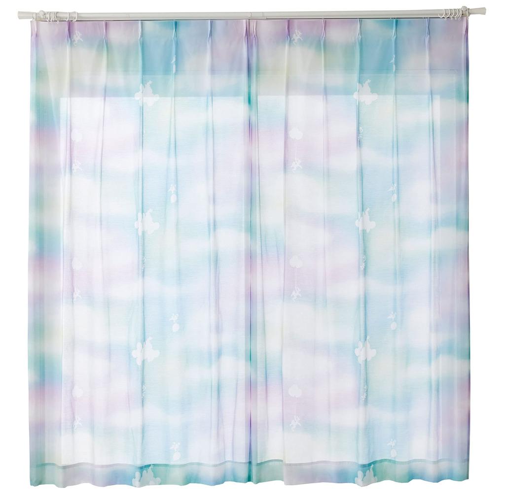Suminoe Disney Mickey Mellow Voile Curtain Sheer 1 Piece 100 X 176cm B 342-73832