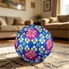 1PC Geometric Star Floral Mandala Soccer Ball Size 5 Football Machine Sewn Indoor/Outdoor Universal Football Surprise Collection n84