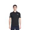 adidas Мужская черная футболка-поло с 3 полосками EJ0927