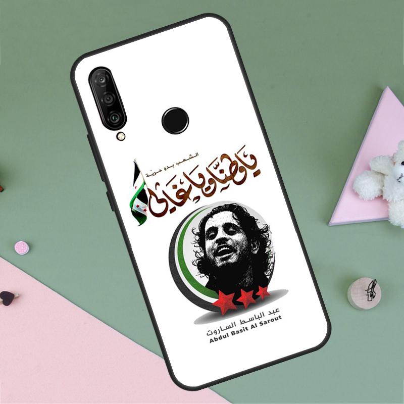 Syrian Revolution Flag For Huawei P30 P40 Lite P60 Pro Nova 7i 8i 11i 12i 12s 10 9 SE Y90 Y60 Y70 Y72 Y61 Y91 Case
