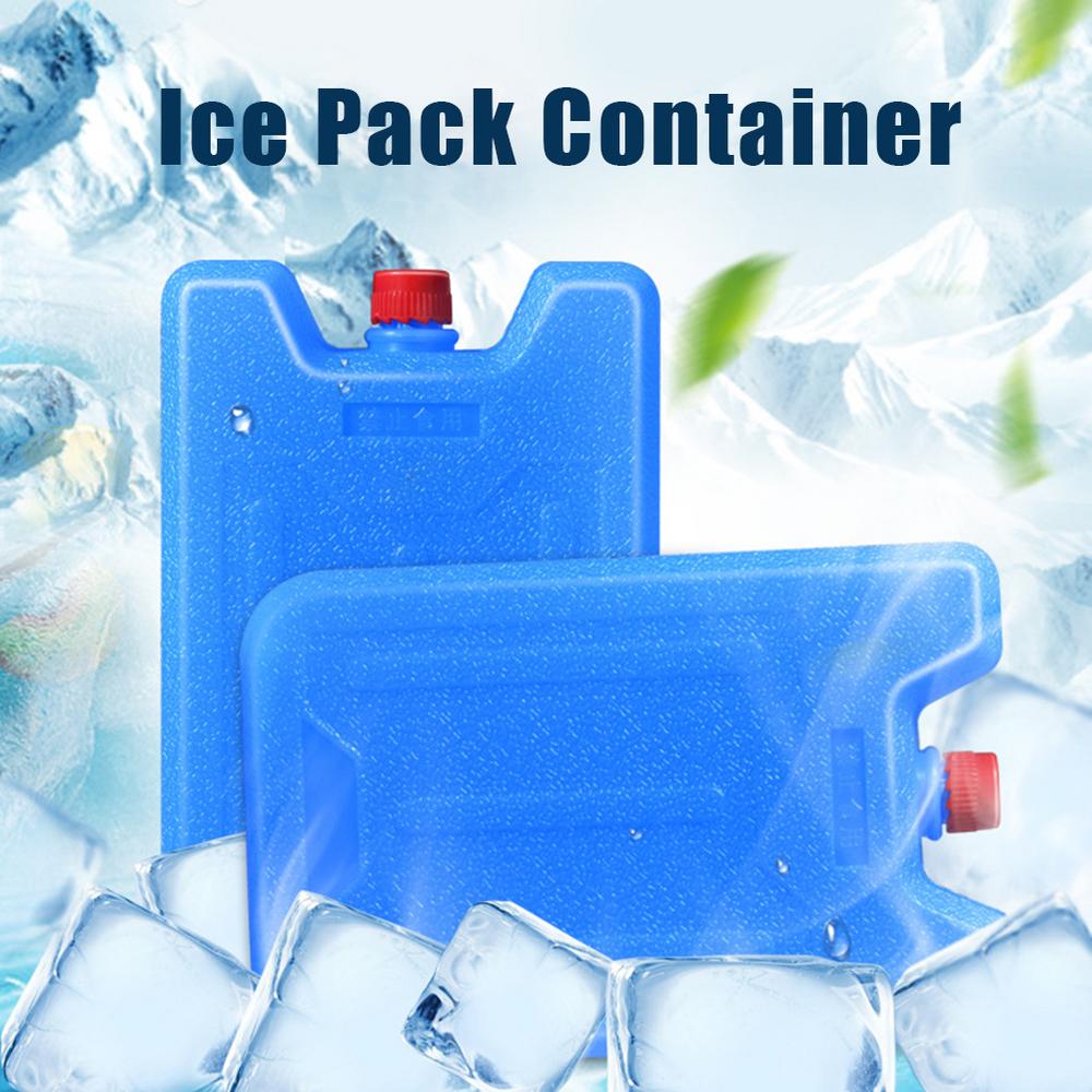 Ice Water Filled Box Ice Box For Lunch Bags And Cooler Bags Large Capacity 600ml Dry Ice Crystal Granules Cooling Box