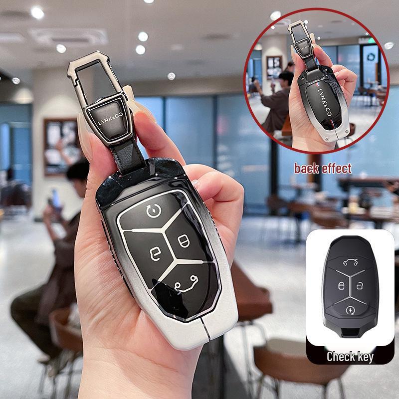 Lynk & Co Key Covers: Fits 03, 06, 01, 05, 02, 09, 07 & 2025 Models - Metal & High-End Options Available.