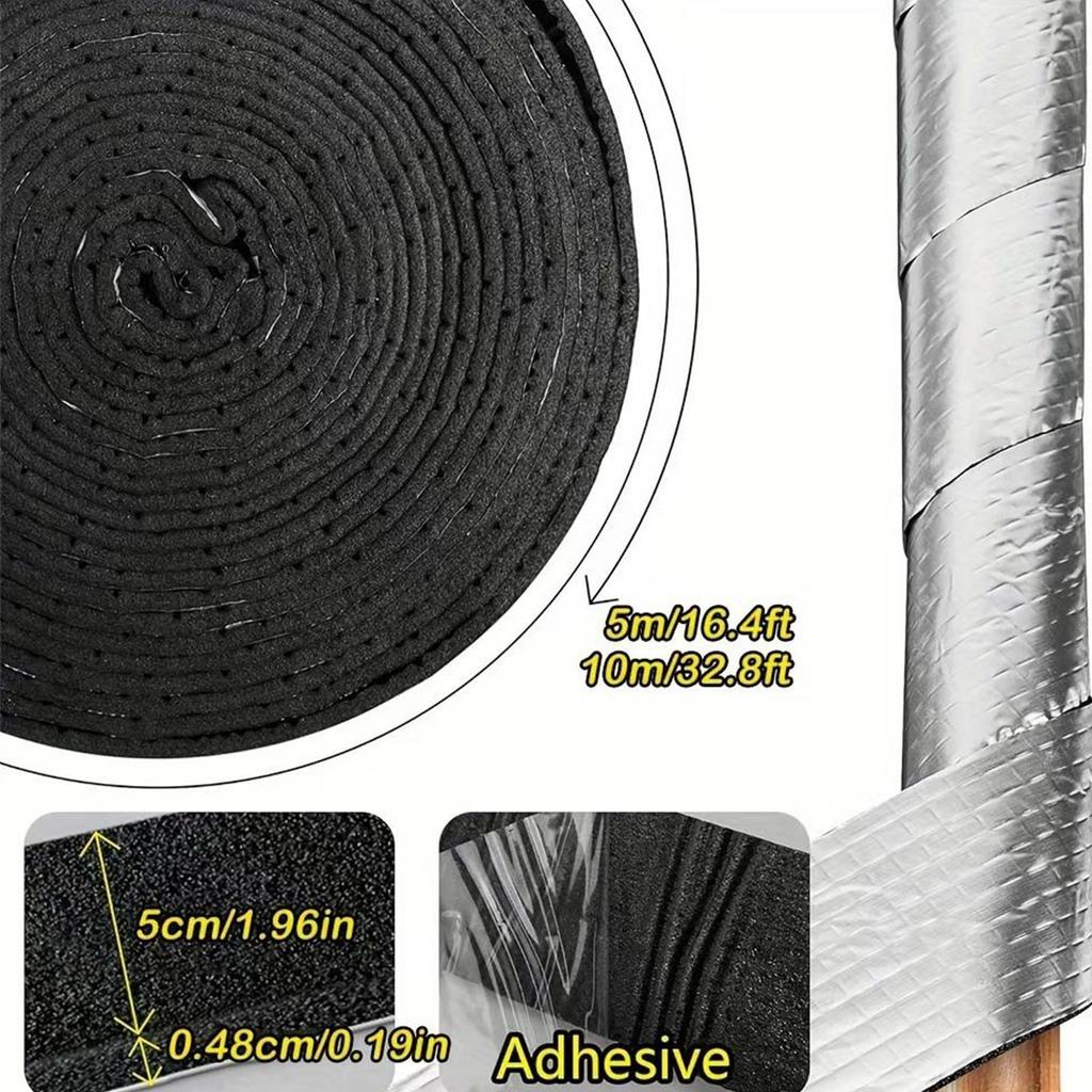 Пеноизоляция труб высокой плотности, обмотка для отопления и охлаждения, пенопластовая обмотка труб для дверей, окон, в холодную погоду, зимы, кондиционера