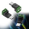 Двойного назначения Micro USB на 2-контактный клеммный разъем 5V3A Адаптер-зарядное устройство для бытовой электроники, игрушек