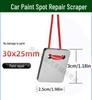 Car Spray Paint Scraper for Spot Repair: Clear Coat Removal, Sanding, Film Polishing, Stain Cleaning