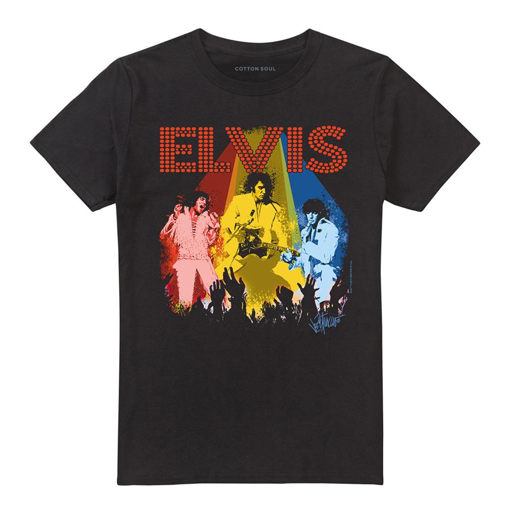 Elvis Presley Unisex Adult Vegas Remembered T-Shirt