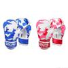 1 Pair Kids Gift Graffiti Glove Children Kickboxing Kick Box Training Punching Sandbag Sports Fighting Gloves MMA Boxing Glove