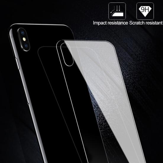 Точный протектор из закаленного стекла для задней панели телефона iPhone XS Max/XS/XR/X/7/8 Plus/6