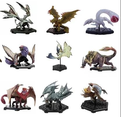 Оригинальная масштабная модель Monster Hunter Rise of Dawn Серия Мужская VALSTRAX Rathalos Nargacuga Velkhana Фигурка Игрушки
