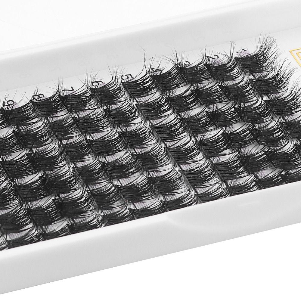 Faux Mink Lash Clusters Dramatic DIY Eyelash Extension Individual Cluster Lashes  at Home