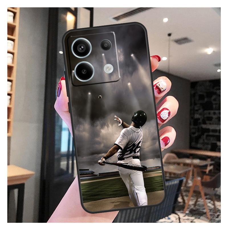 Baseball Case For Xiaomi Redmi 12 13 C 9C 10C Redmi Note 13 Pro 9 10 11 12 9S 10S 11S 12S Back Cover