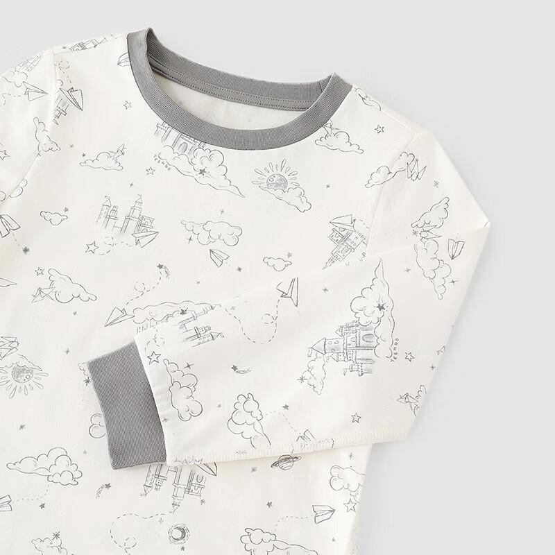 YEEHOO Kids' Antibacterial Cotton Homewear Set
