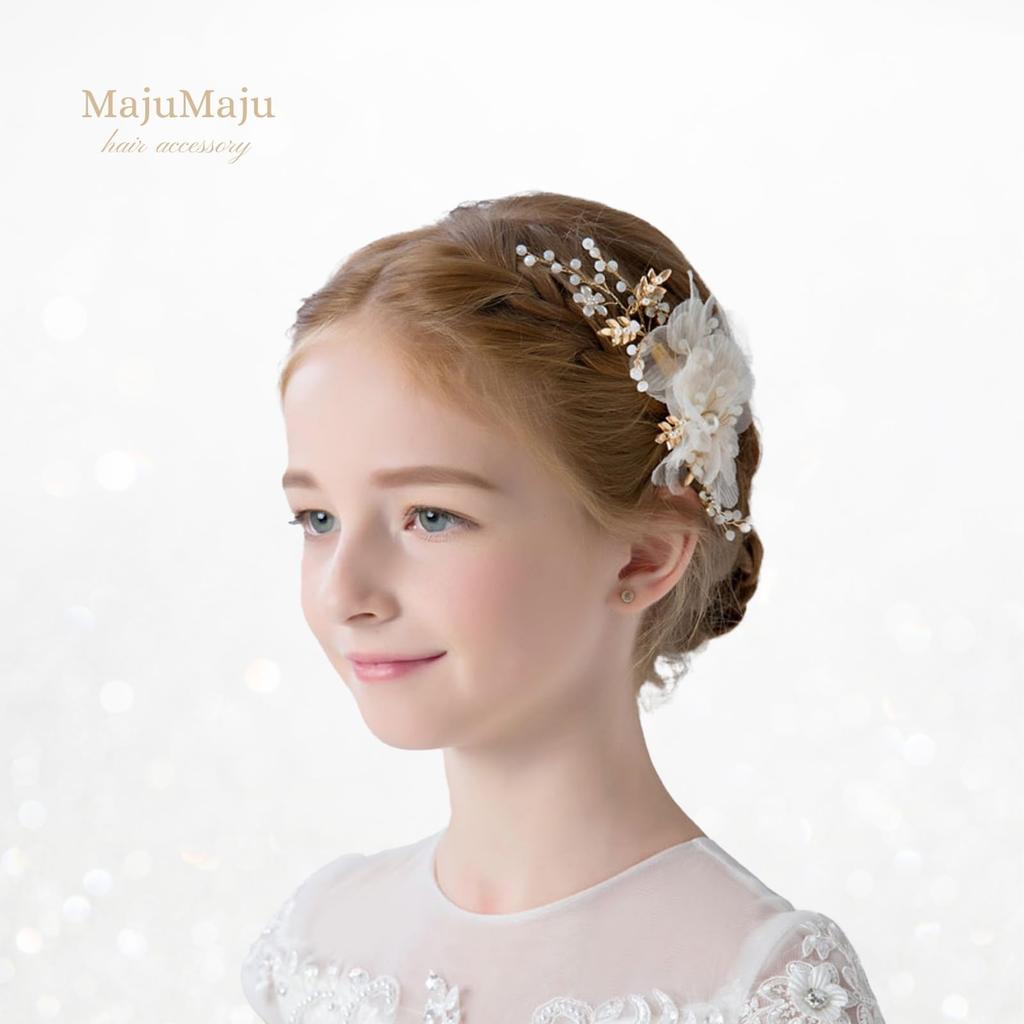 Аксессуары для волос Головной убор для фортепианного концерта Девочки Дети Ручная работа Аранжировка Украшение для волос [MajuMaju] (К) (PMA08)
