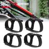 UTV ATV 0.85-2.5" Shovel Gun Rubber Anti-slip Strap Holder 1.5-3.5" Tools Compatible with Polaris RZR For Can-am X3 For Cfmoto