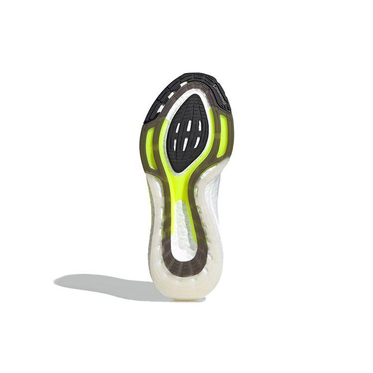 Adidas Кроссовки унисекс UltraBoost 21 Crystal White Cloud-White Solar-Yellow FY0371