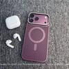 Чехол-сетка для iPhone18PROMAX с сотовой структурой, теплоотводом и магнитной фиксацией, защитный чехол с держателем для объектива Apple 17