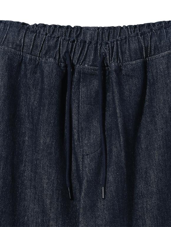 UCLA Full Elastic Cargo Denim All-Fit Pants [Dk-Indigo](Ua9Dp07_07)