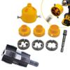 Plumbing Internal Thread Opener Punching Electric Hole Opener Drill Bit Die Kit  Hand Tool