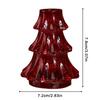 Glass Candle Holders Vintage Holiday Decoration Tapered Candlestick Holders for Weddings Festivals Gatherings Mantel Fireplace